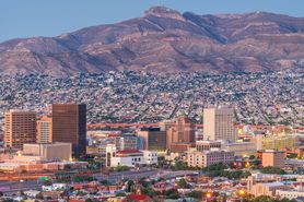The Texan city of El Paso, located on the Mexican border, is home to Gebrüder Weiss’ eighth location in the USA. (Source: Gebrüder Weiss / Shutterstock)