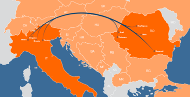 Campania are in vedere doar anumite zone de colectare/livrare, dupa cum urmeaza